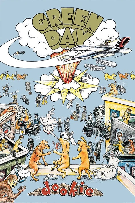 Green Day Dookie Poster 24" x 36"