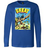 Great Comics Cover Art By L.B. Cole Long Sleeve T-Shirt