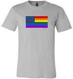 U.S. Rainbow Flag Premium Made in USA T-Shirt