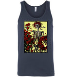 Bertha Skull and Roses Tank Top