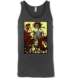 Bertha Skull and Roses Tank Top