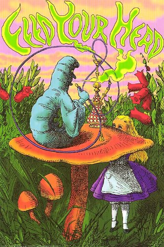 Feed Your Head Alice In Wonderland 24" x 36" Poster