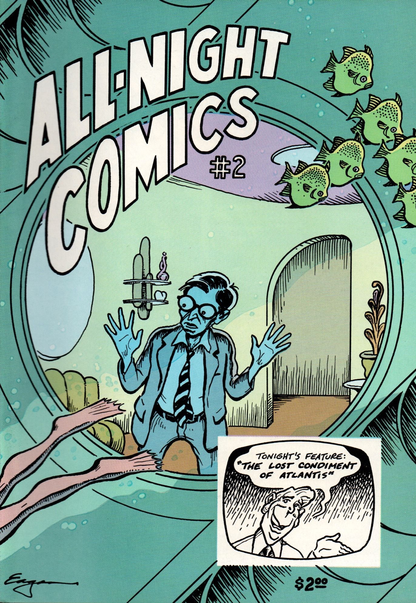 ALL NIGHT COMICS #2 Tim Eagan