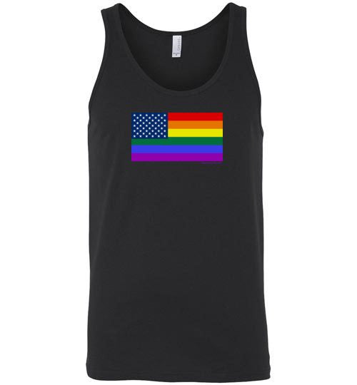 U.S. Rainbow Flag Premium Tank Top