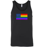 U.S. Rainbow Flag Premium Tank Top