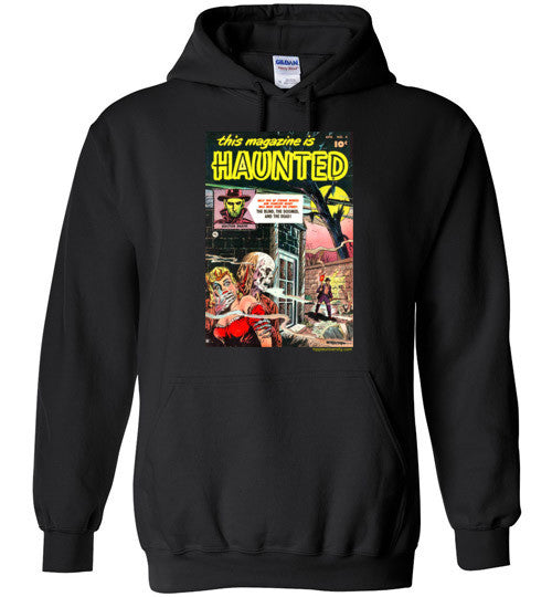 Haunted Magazine Cover Hoodie