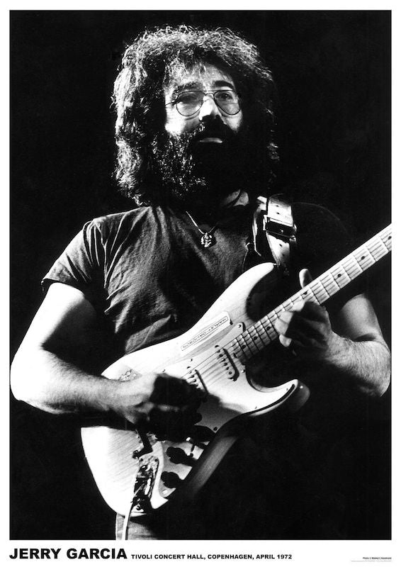 Jerry Garcia 1972 Poster 24" x 33"