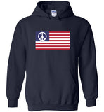 American Peace Flag Hoodie