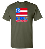 Hippie University Peace U.S. Flag