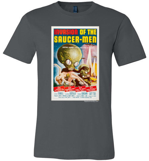 Invasion of the Saucer Men Made In USA Premium T-Shirt