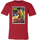 Santo vs La Invasion de los Marcianos Premium T-Shirt