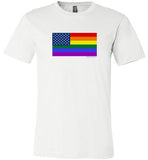 U.S. Rainbow Flag Premium Made in USA T-Shirt