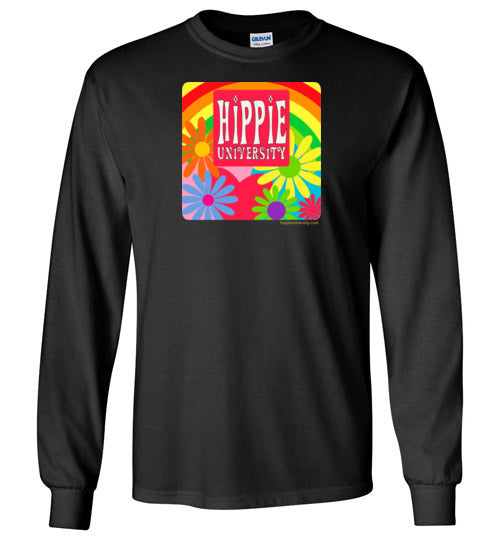 Hippie University Psychedelic Long Sleeve T-Shirt