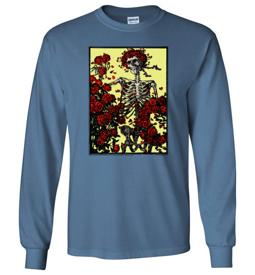 Bertha Skull and Roses Long Sleeve T-Shirt