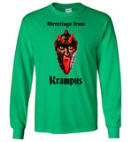 Greetings from Krampus Long Sleeve T-Shirt