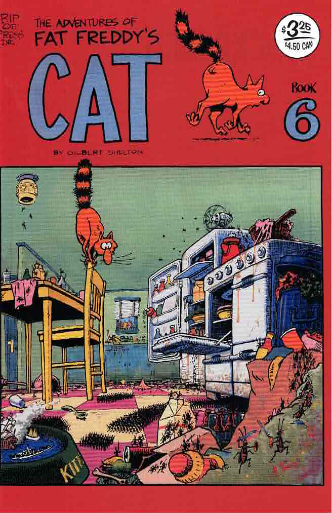 The Adventure's of Fat Freddy's Cat #6