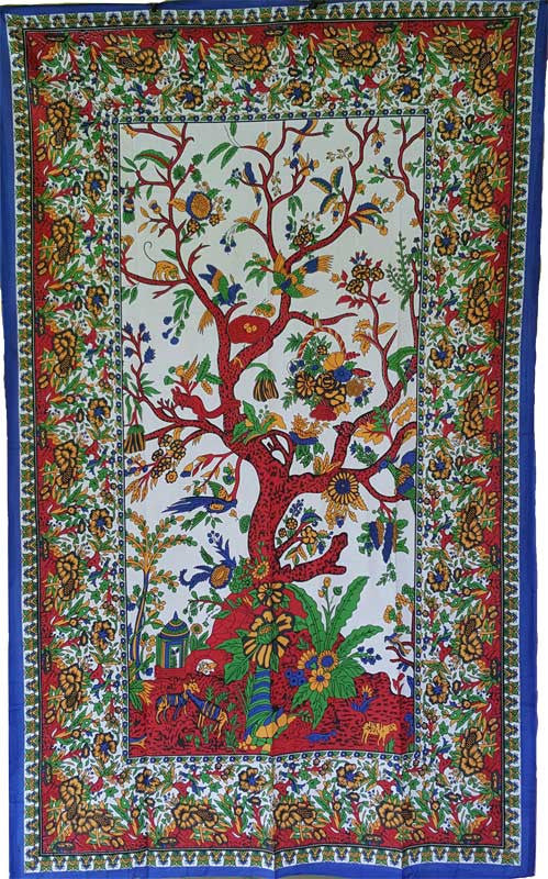 Tree of Life Color Tapestry 54" x 86"