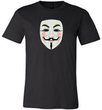 Guy Fawkes Mask Premium Made in USA T-Shirt