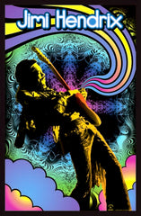 Jimmy Hendrix Blacklight Poster 23" x 35"