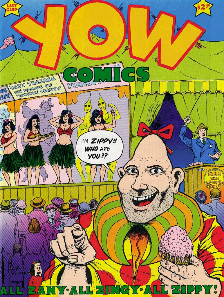 YOW Comics featuring Zippy The Pinhead